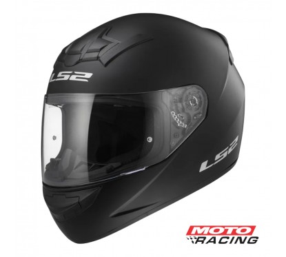CASCO 352 ROOKIE NEGRO BRILLO "XL" (LS2)