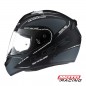 CASCO 352 BRUSH NEGRO-GRIS MATE "XL" (LS2)
