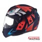 CASCO 352 ROOKIE TRIBAL AZUL-ROJO-BLANCO MATE "L" (LS2)