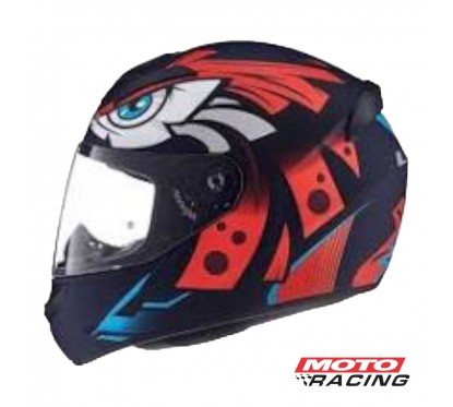 CASCO 352 ROOKIE TRIBAL AZUL-ROJO-BLANCO MATE "M" (LS2)