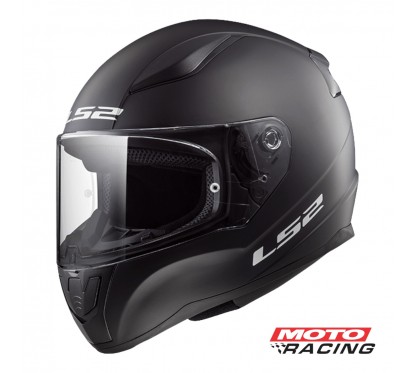 CASCO 353 RAPID SOLID NEGRO MATE "XS" (LS2)