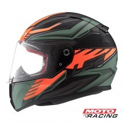 CASCO 353 RAPID GALE NEGRO-ROJO-GRIS "XXL" (LS2)