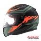 CASCO 353 RAPID GALE NEGRO-ROJO-GRIS "XXL" (LS2)