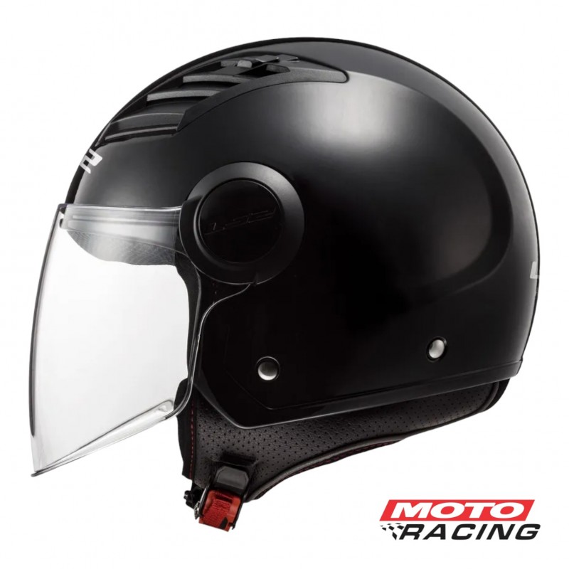 CASCO 562 AIRFLOW SOLID NEGRO MATE ABIERTO C- VISOR "XL" (LS2)