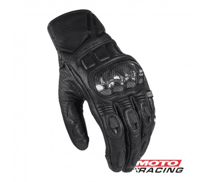 GUANTES SPARK H NEGRO C- PROTECCION NUDILLOS CARBONO "L" (LS2)