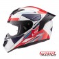 CASCO 352 BETA C- SPOILER NEGRO BLANCO- ROJO "XXL" (LS2)