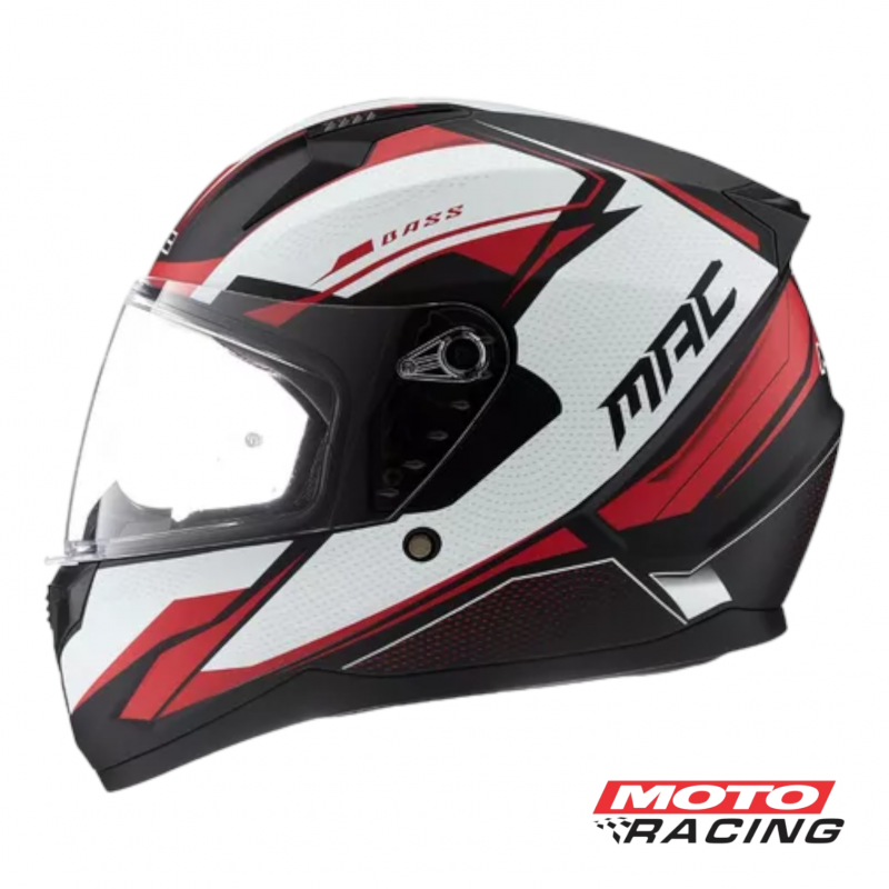 CASCO M67 ZEPPELIN BLANCO-ROJO-NEGRO MATE "L" (MAC)