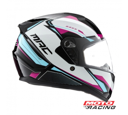 CASCO M67 ZEPPELIN NEGRO-ROSA BRILLO "XS" (MAC)