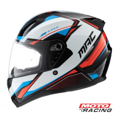 CASCO M67 BASS ZEPELIN AZUL-ROJO-BLANCO BRILLO "L" (MAC)