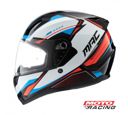 CASCO M67 BASS ZEPELIN AZUL-ROJO-BLANCO BRILLO "XL" (MAC)