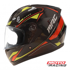 CASCO M67 BASS ZEPELIN AZUL-AMARILLO-NEGRO BRILLO "XL" (MAC)