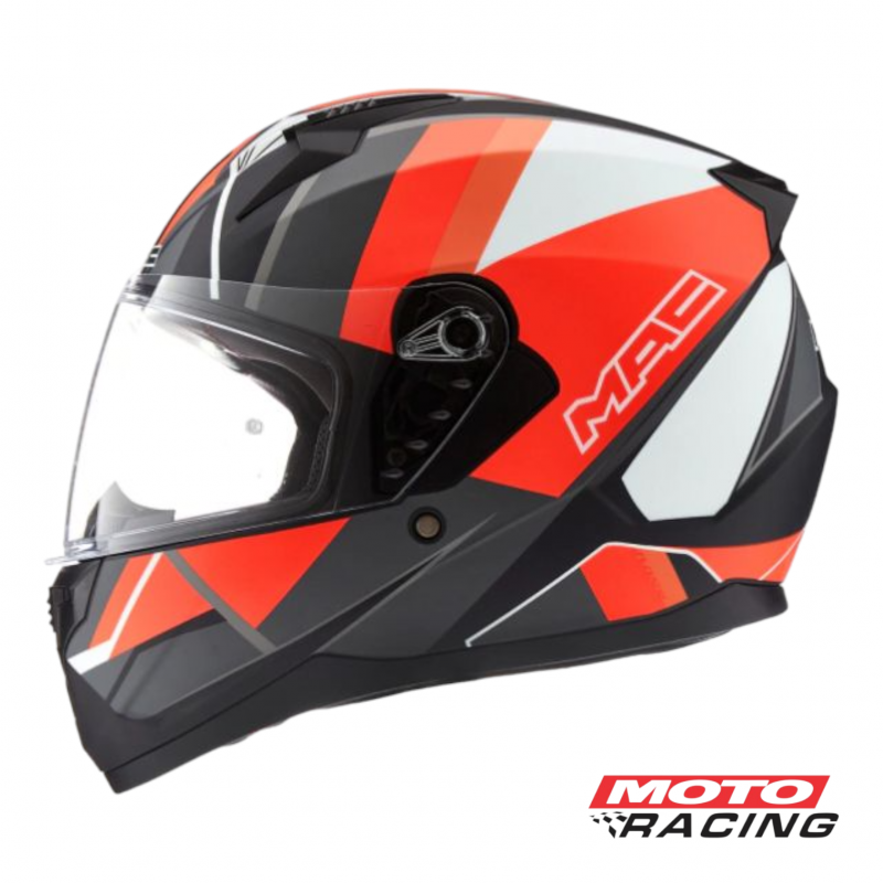 CASCO M67 BASS NIRVANA NEGRO NARANJA MATE "L" (MAC)
