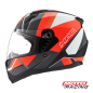 CASCO M67 BASS NIRVANA NEGRO NARANJA MATE "M" (MAC)
