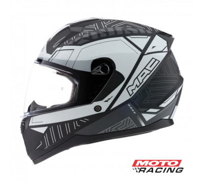 CASCO M67 ARCADE BLANCO-NEGRO MATE "XL" (MAC)