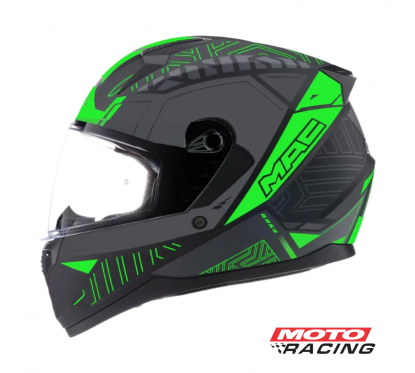 CASCO M67 ARCADE GRIS-NEGRO-VERDE MATE "M" (MAC)