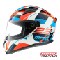 CASCO SPEED ZWITZ BLANCO-ROJO-AZUL "XL" (MAC)