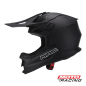 CASCO VIRTUS SOLID CROSS NEGRO MATE  "L" (MAC)