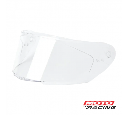 VISOR CASCO BASS TRANSPARENTE CRISTAL (MAC)