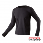 REMERA TERMICA NEGRA "S- M" (MAC)