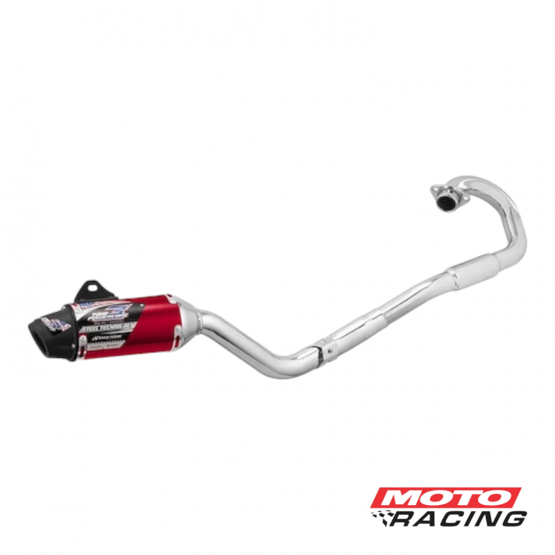 ESCAPE HONDA XR 250 TORNADO POWERCORE 3 STEEL ROJO (PRO TORK)