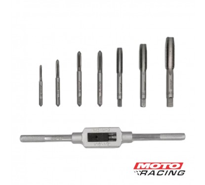 HERRAMIENTAS SET MACHO C- MANIJA Y PORTA 3 A 12mm (BREMEN)