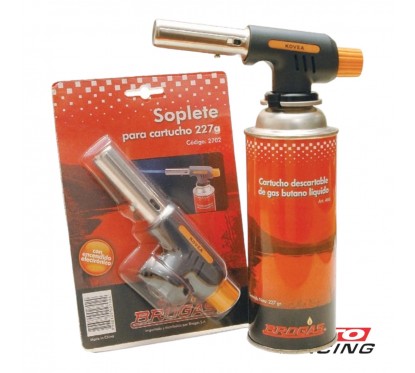HERRAMIENTAS SOPLETE GAS BUTANO C-  ENCENDIDO ELEC Y REGUL (CH)