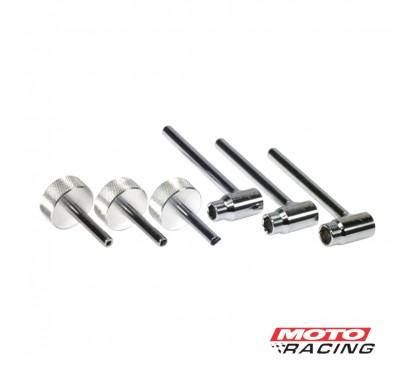 SET HERRAMIENTA REGISTRO LUZ VALVULAS 6 PIEZAS (BIKE SERVICE)