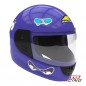 CASCO HALCON H5 KIDS STICKERS AZUL BRILLO "XS" 54mm
