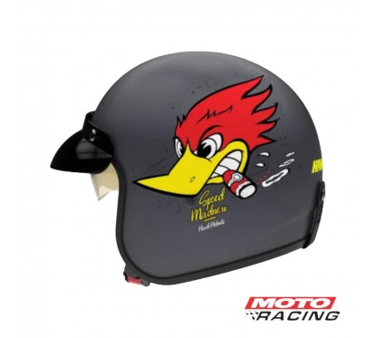 CASCO 721 SPEED MADNESS SOPHIE GRIS MATE "M" 58cm (HAWK)