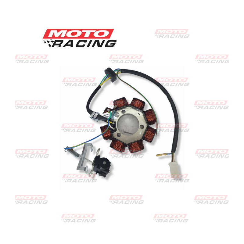 ESTATOR HONDA FAN 125 -  NXR 125 BROS 8 POLOS