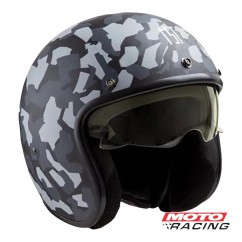 CASCO 721 CAMOU KIEV NEGRO MATE "M" 58cm (HAWK)