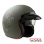 CASCO 721 NEVER GIVE UP VERDE MATE "S" 56cm (HAWK)