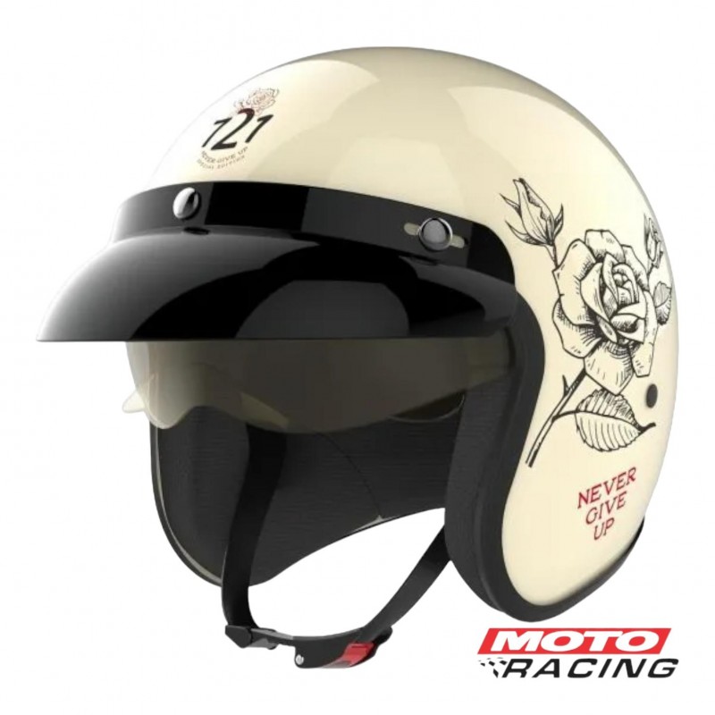 CASCO 721 NEVER GIVE UP ARENA MATE "M" 58cm (HAWK)