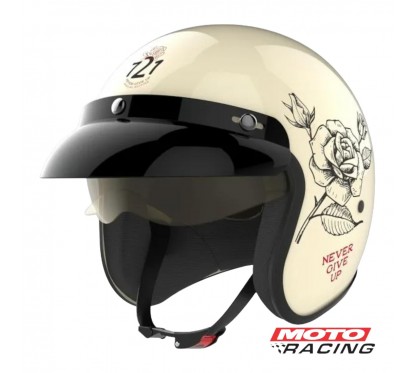 CASCO 721 NEVER GIVE UP ARENA MATE "M" 58cm (HAWK)