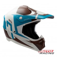 CASCO CROSS RS7 F DIRT TRAIL BLAN- MARR- CELEST "XL" 68cm (HAWK)