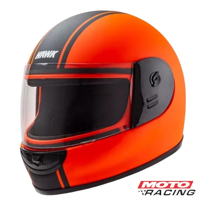 CASCO RS JUNIOR NARANJA BRILLANTE "XS" 54cm (HAWK)