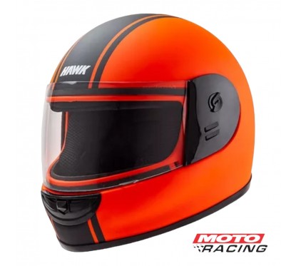 CASCO RS JUNIOR NARANJA BRILLANTE "XS" 54cm (HAWK)