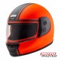 CASCO RS JUNIOR NARANJA FLUOR MATE "S" 56cm (HAWK)
