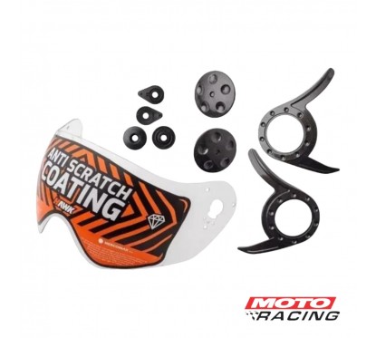 VISOR CASCO HAWK RS9 ANTISCRATCH TRANSPARENTE C- MECANISMO