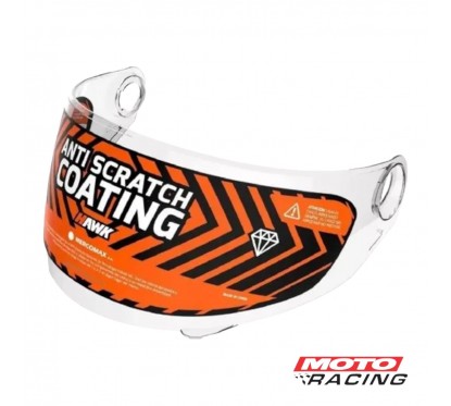 VISOR CASCO RS1- RS1F ANTISCRATCH TRANSPARENTE (HAWK)