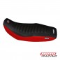 TAPIZADO ASIENTO MOTOMEL SKUA 150 NEGRO -  ROJO (FMX )