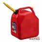 BIDON COMBUSTIBLE ROJO 25 Lts C-  PICO VERTEDOR (SCEPTER)