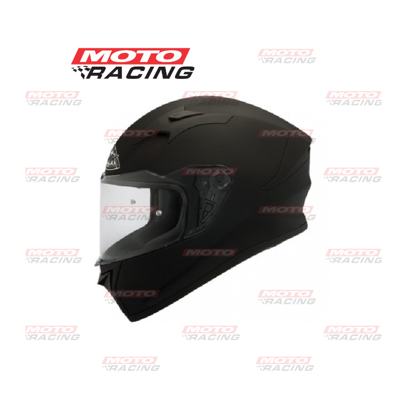 CASCO STELLAR CLASSIC NEGRO MATE S- VISOR SMK "XS"