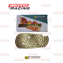 CADENA TRANSMISION 520Hx118L REFORZADA DORADA (STD)