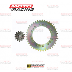 CORONA Y PIÑON YAMAHA XTZ 250 LANDER 40- 13 DORADA (STD)