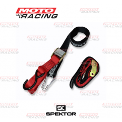 ACCESORIOS ZUNCHO AMARRE C- CRIQUE 1700x40 ROJO- NEGRO (SPEKTOR)