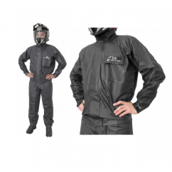 TRAJE PARA LLUVIA HOMBRE NEGRO "S" (SPEKTOR)