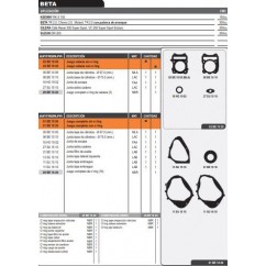 JUNTA MOTOR BETA CHRONO MOTARD C/O'RING