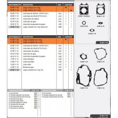 JUNTA MOTOR BETA AKVO 150 / BETA AKVO 150RR C/O'RING (ALFA)