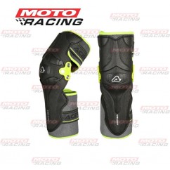 SET RODILLERAS X-STRONG NEGRO/AMARILLO (ACERBIS)